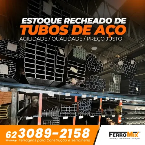 Ferragens com o melhor preço e entrega rápida - Ferro e Aço para construção