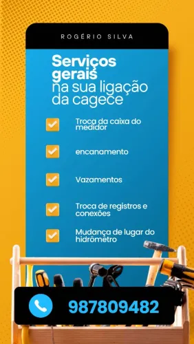 Serviços relacionados a ligação da Cagece 