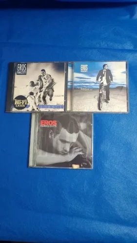 Coleção de CDs Eros Ramazzotti - Usados (Valor de Desapego)