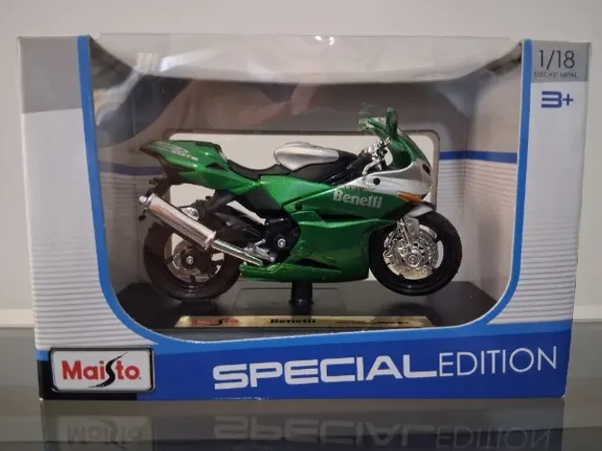 Miniatura Moto Maisto Benelli Tornado TRE 1130 - Escala: 1/18
