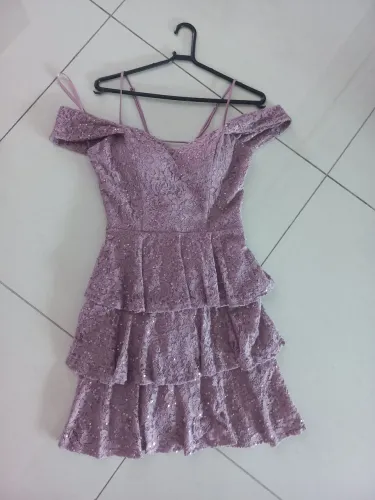 Vestido festa curto teen
