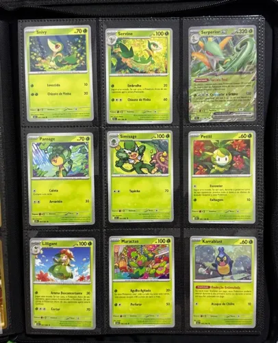 Pokémon Raio Preto - Set completo das 86 primeiras cartas