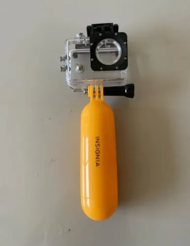 Kit Flutuador com Case para Câmera de Ação Estilo GoPro
