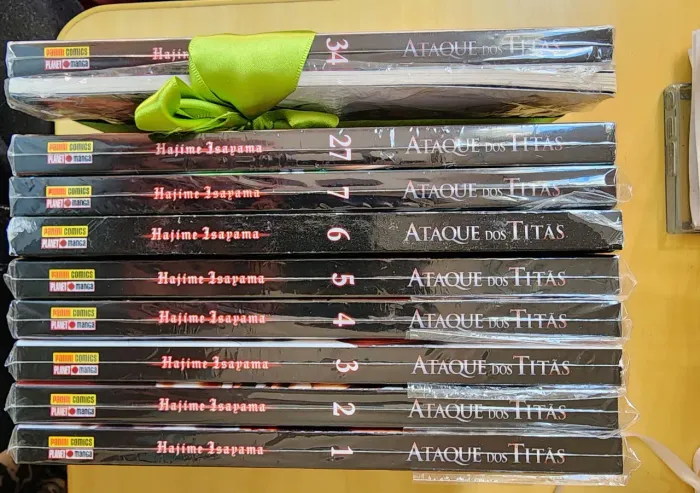 Attack on titan vol 2-7 27 e 34 especial ( valor unitário)