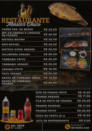 Restaurante Master Chico - Sabores Irresistíveis!