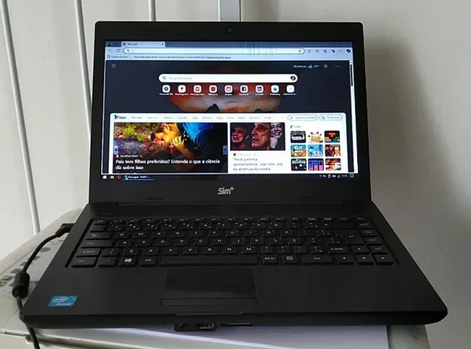 Kit de peças/máquina incompleta: Notebook Positivo Sim+ 2450M - Leia o anúnci