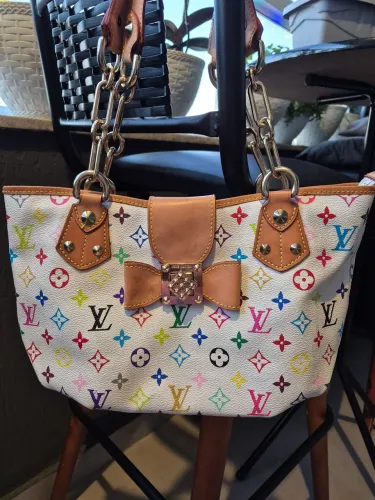 raridade! bolsa louis vuitton  - usada