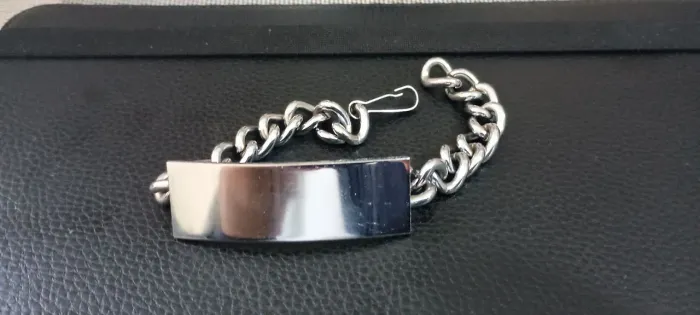 Pulseira de aço inoxidável