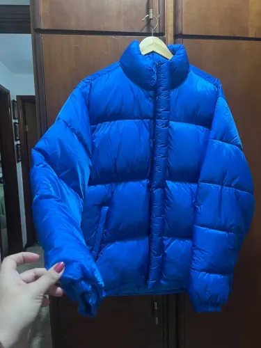 Casaco de inverno azul - tamanho M