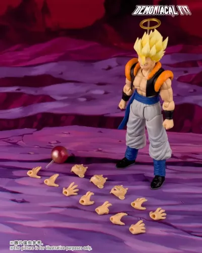 Gogeta SSJ S.h Figuarts DF Demoniacal Fit Action Figure Dragon Ball Z
