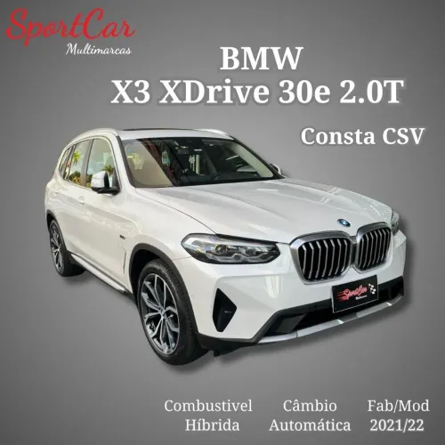 BMW X3 Xdrive 30E M Sport Turbo Híbrido Aut. 2022