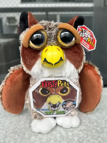 Feisty Pets original Coruja da Terra
