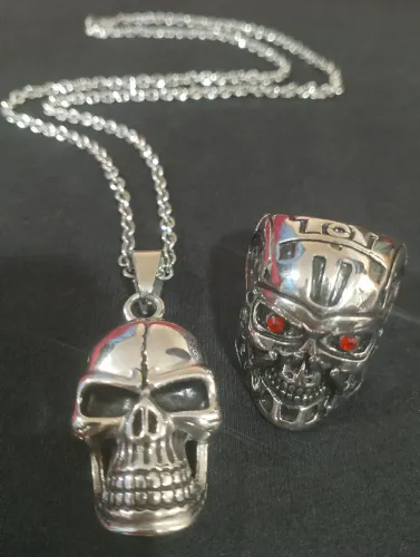 CONJUNTO EXTERMINADOR T800-CAVEIRA CONVEX