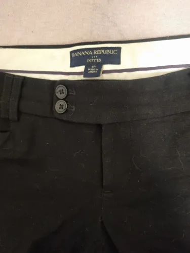 Calça Social Banana Republic Petite 6P - Preta