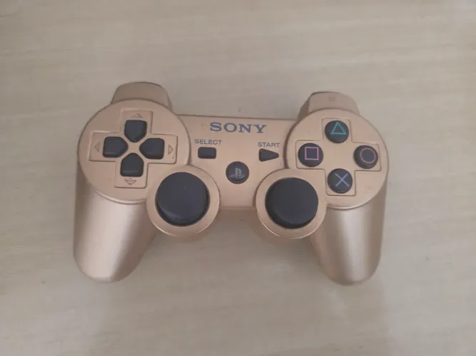 Controle Gold Playstation 3