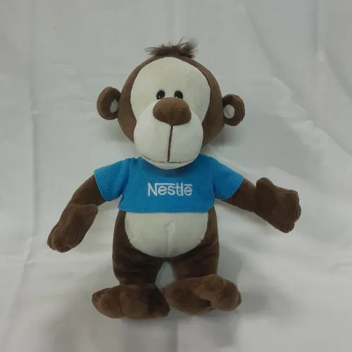 Macaco - Coleção Filhotes Nestle | ursinho de pelúcia