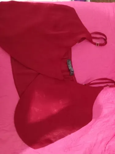 Cropped vermelho 