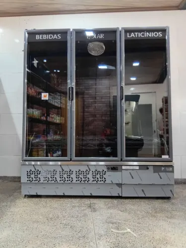 Geladeira Expositora para Bebidas, Laticínios e Frios Novo