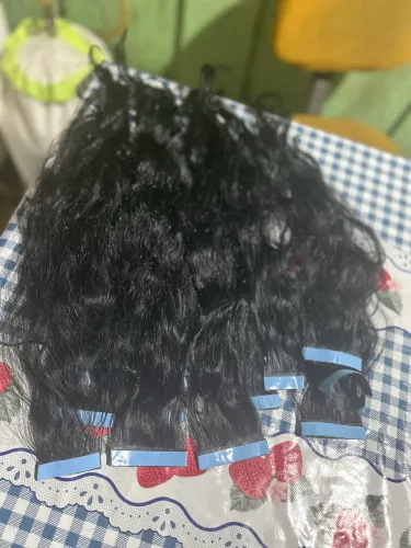 Mega Hair nano pele cabelo humano 