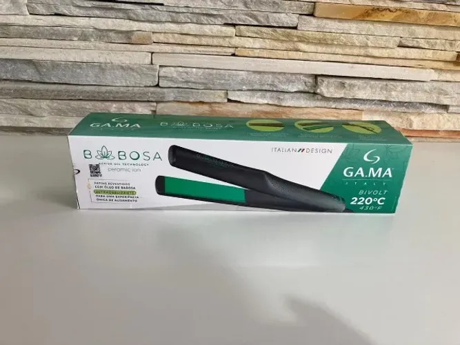 Prancha de Cabelo Gama  Italy - Babosa Ceramic Íon Bivolt