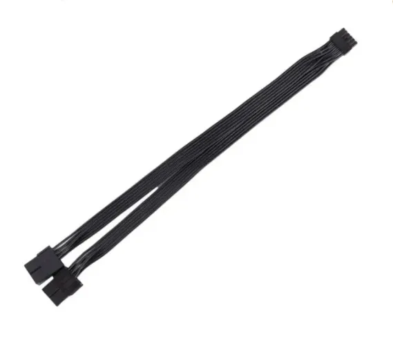 Cabo Adaptador Para Mini 12 Pinos Macho Gpu Nv. Gef. Rtx 30 Série 1