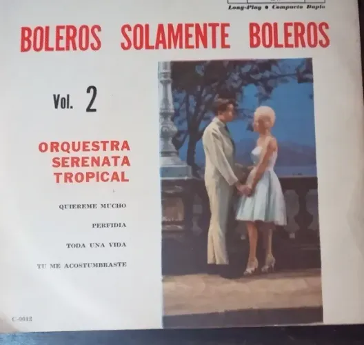 2 Discos "Solamente Boleros" Vol. 1 e 2 - Raros