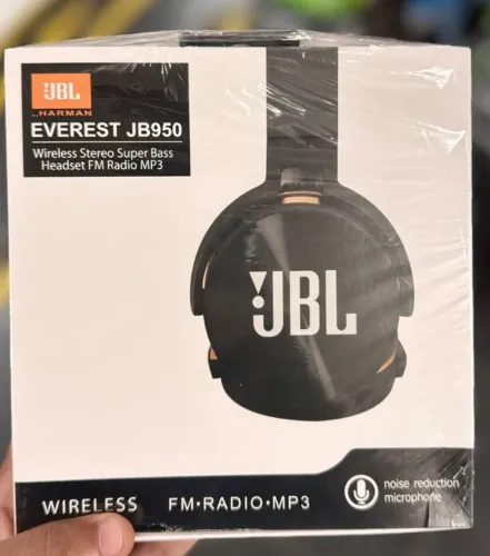 Fone De Ouvido Sem Fio Jb 950 Everest Wireless Radio Fm Mp3