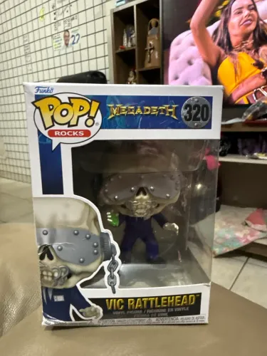 Funko pop! Rocks Megadeth 320 Vic Rattlehead