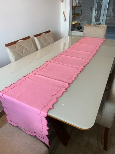 Caminho de mesa dupla face