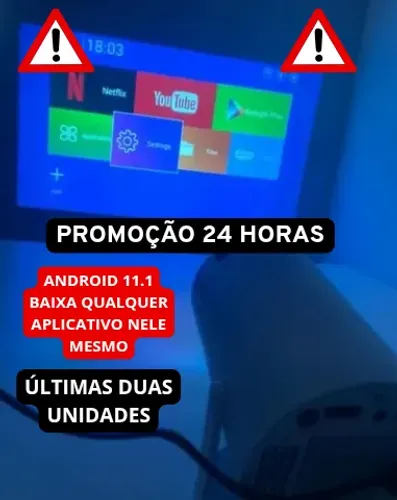 Projetor Lançamento ORIGINAL ( WhatsApp 79.9 8854_3738 )+ ORIGINAL + LACRADO