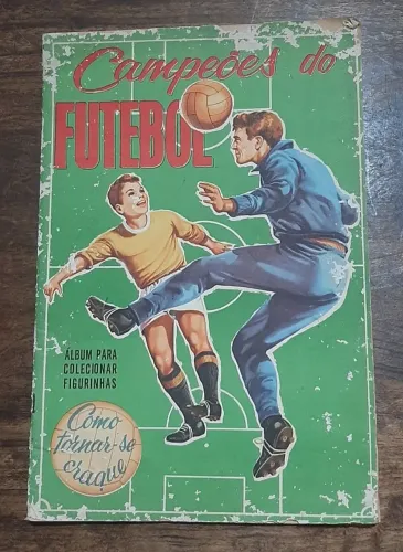 Album Figurinhas com Pelé