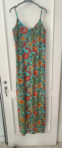 Vestido longo SOUTH CO plus size 