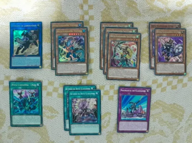 Yu-Gi-Oh! Cartas bestas Gladiadoras