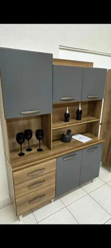Cozhina Mila Na Promoção/Entrega É Montagem Sem Taxa Loja R&L Móveis