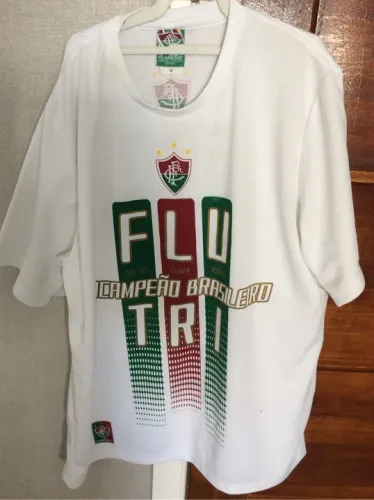 Camiseta Fluminense Tri Campeão Brasileiro