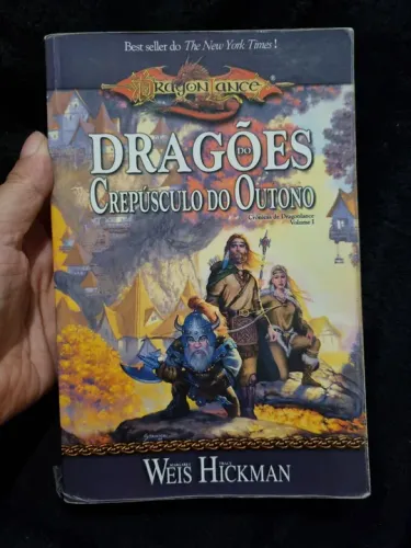 Livro de RPG: Dragões do Crepúsculo do Outono - Crônicas de Dragonlance