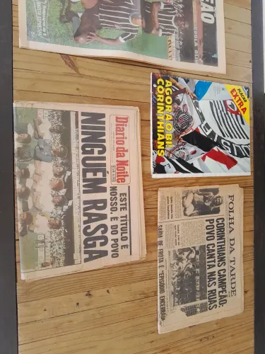 Jornal Corinthians 1977 - colecionador