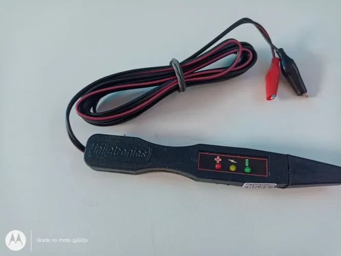 Caneta de Polaridade 12/24 v com iluminação