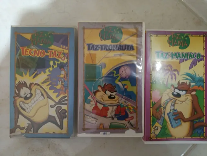 Lote VHS Taz