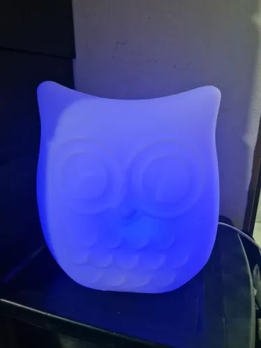 Luminária Coruja LED - Iluminação Decorativa