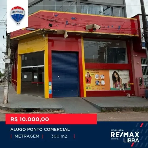 IMOBILIÁRIA RE/MAX LIBRA ALUGA PONTO COMERCIAL  