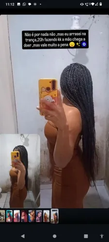 Tranças box braid 