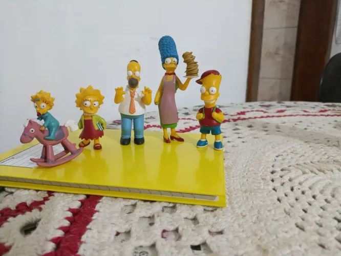 Vendo família Simpsons em 3D