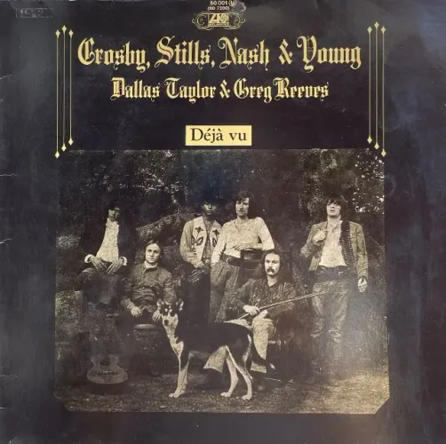 LP Crosby, Stills, Nash & Young - Déjà Vu (1970) - Vinil Importado Alemanha