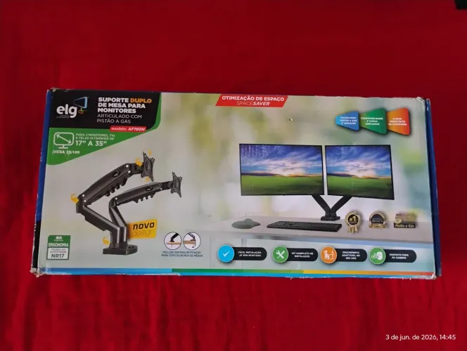Suporte articulado monitor ELG