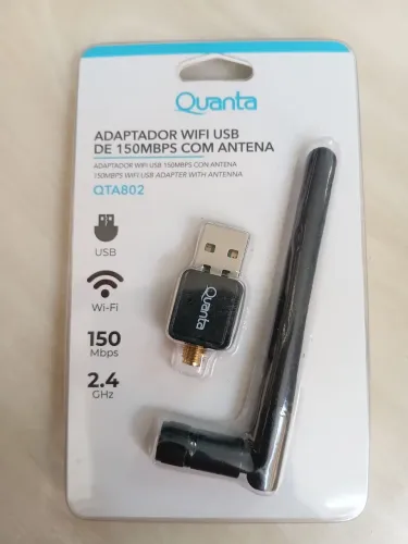 Adaptador Wi-Fi USB com Antena