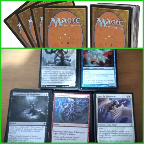 Lote 500 Cards Incomuns de Magic