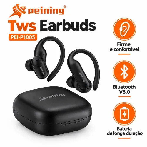 FONE DE OUVIDO SEM FIO ESPORTIVO TWS