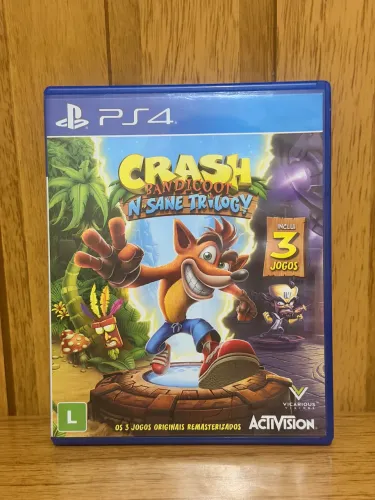 JOGO CRASH PS4 MIDIA FISICA