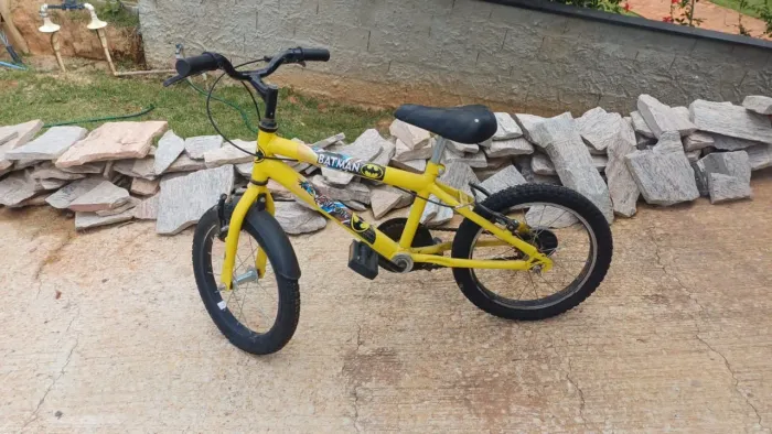 bicicleta aro 16 infantil + cadeirinha